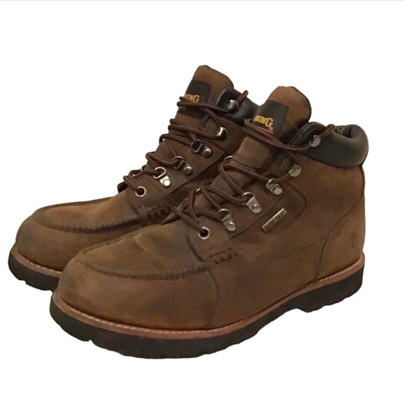 Browning 11 Gore-Tex Leather Men’s Boots Hiking Hunting Outdoors Work Brown - Picture 1 of 14